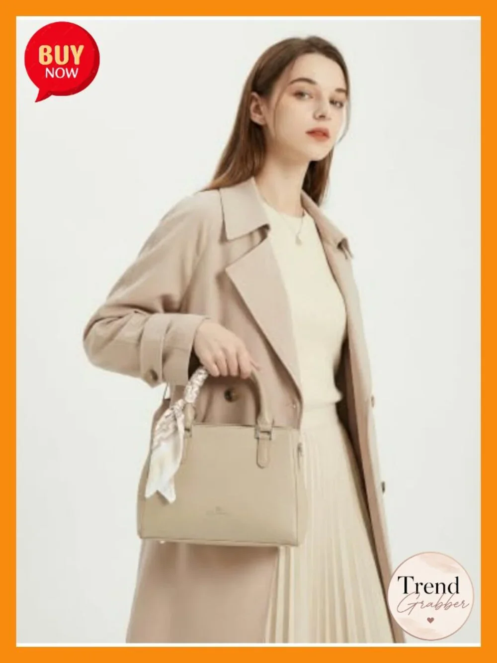 Women's Small Litchi Grain Vegan Leather Top-Handle Satchel Crossbody Purse