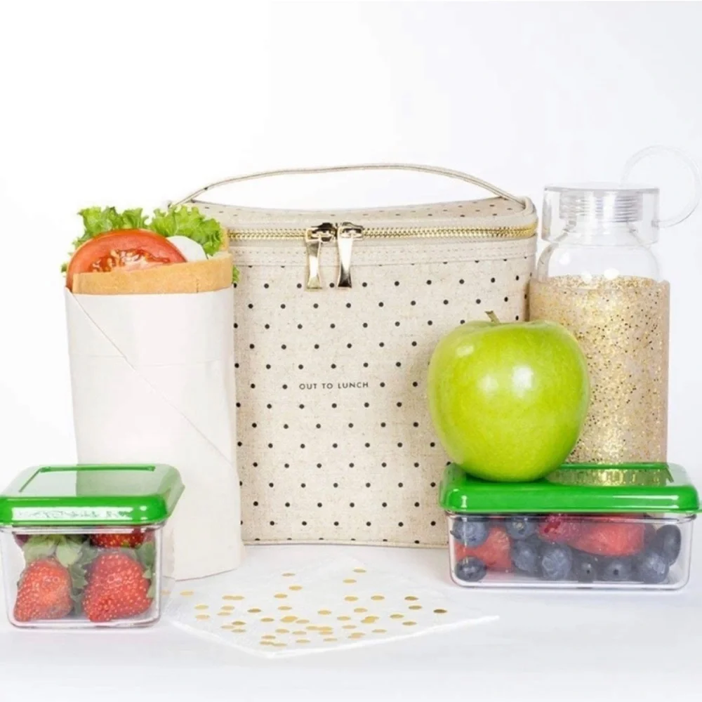 kate spade 6” polka bag
