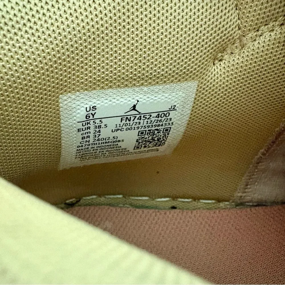 Jordan white worn
