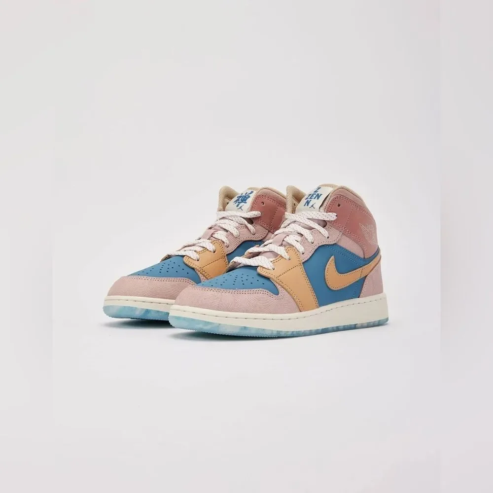 Nike Jordan 1 Mid GS Zen Sneakers L3