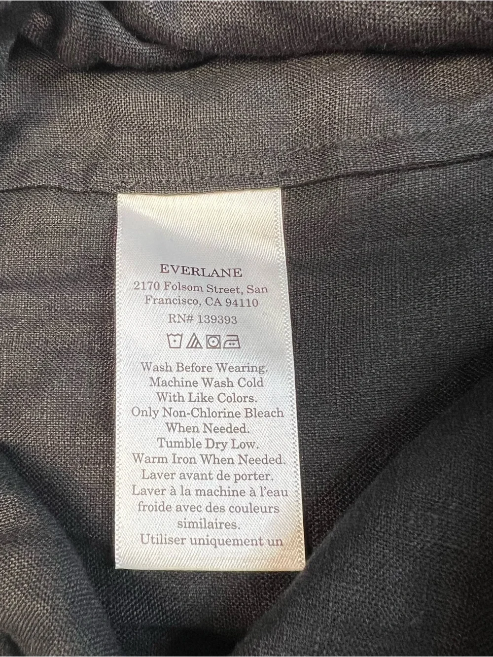 Everlane drawstring pant