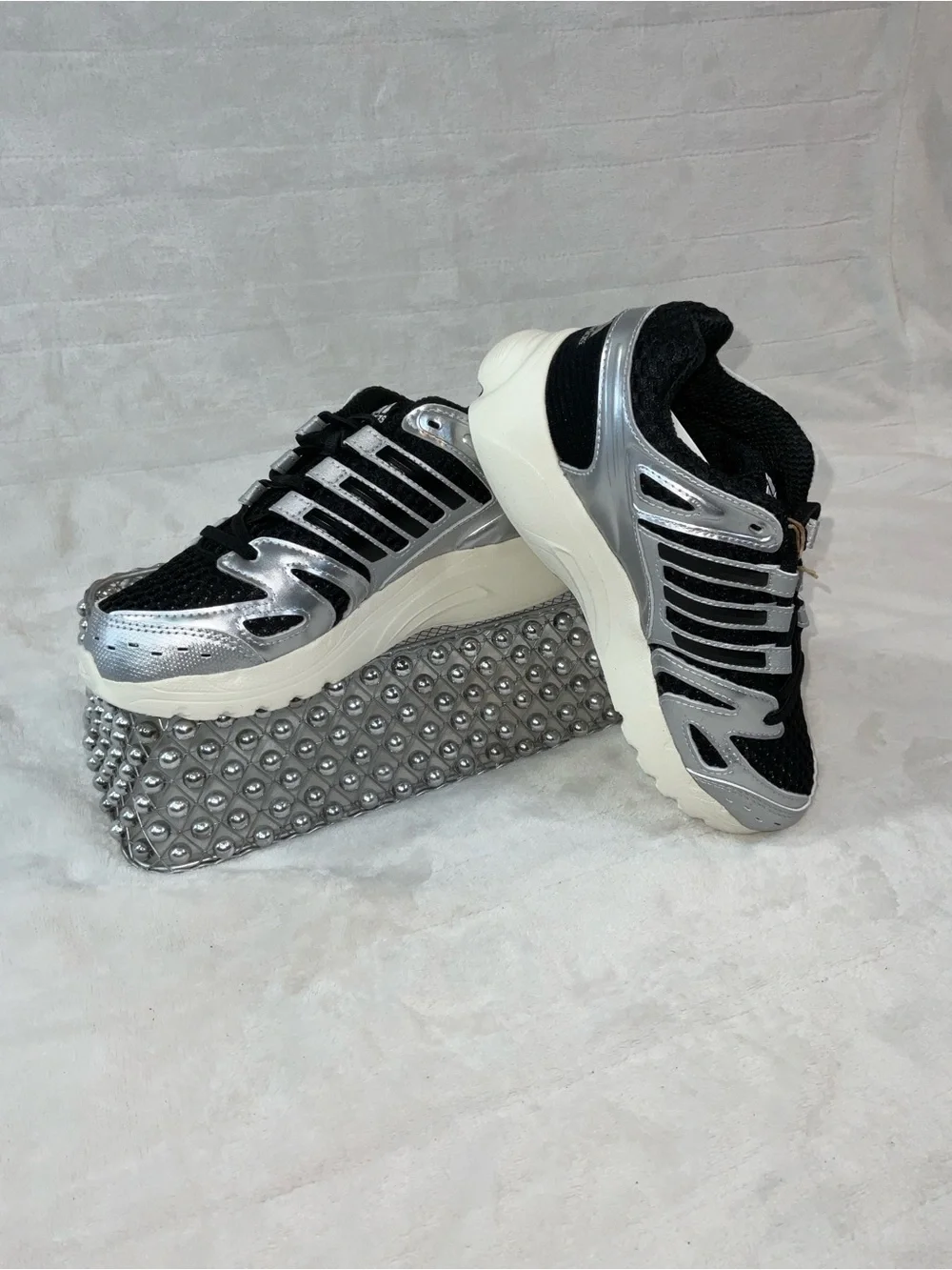 Adidas Adistar Control 5 J Black Silver size Youth 3   KI8733 NWT