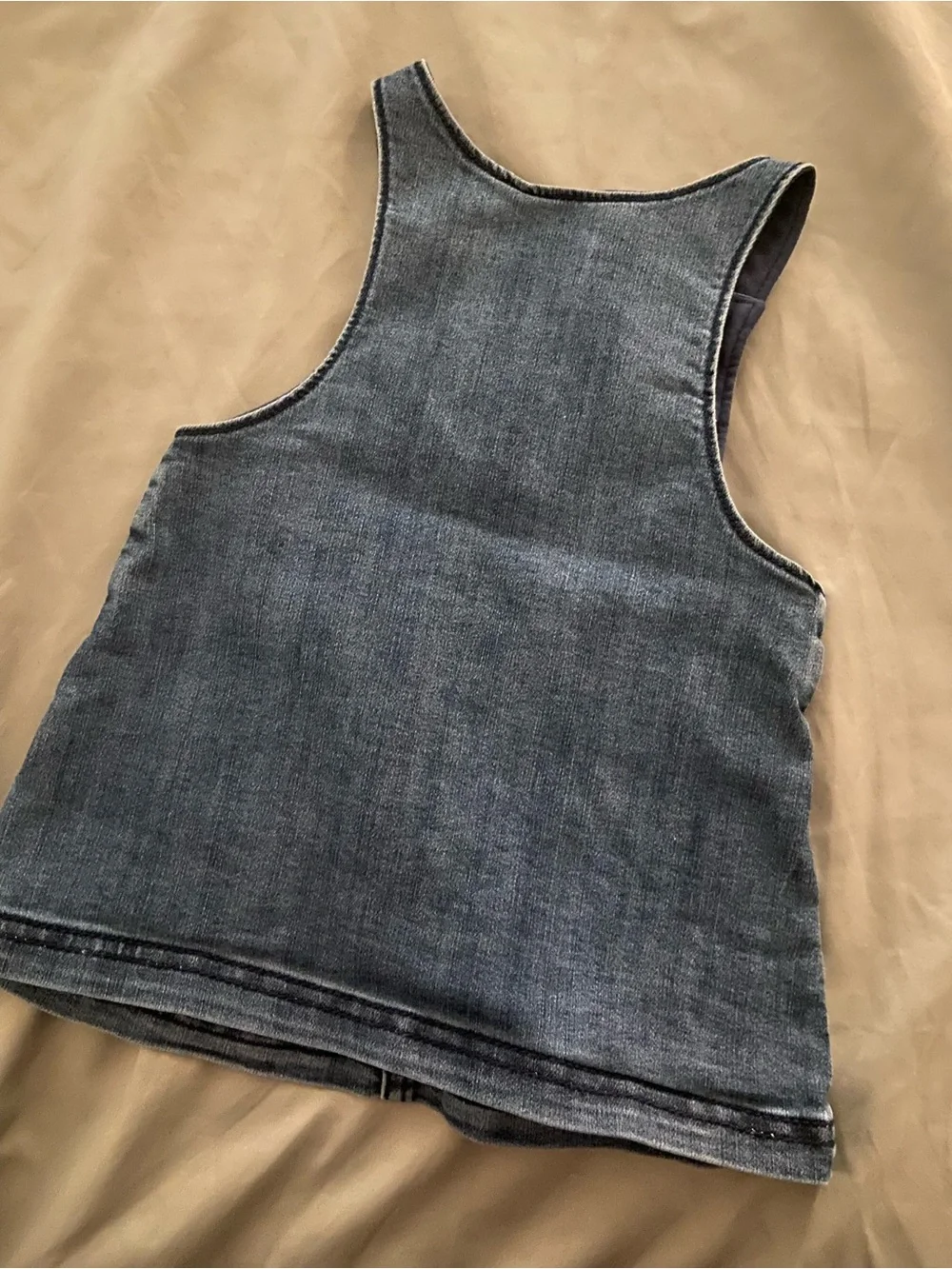 Carter’s Baby 9M Girl’s Overall Jean Denim Dress