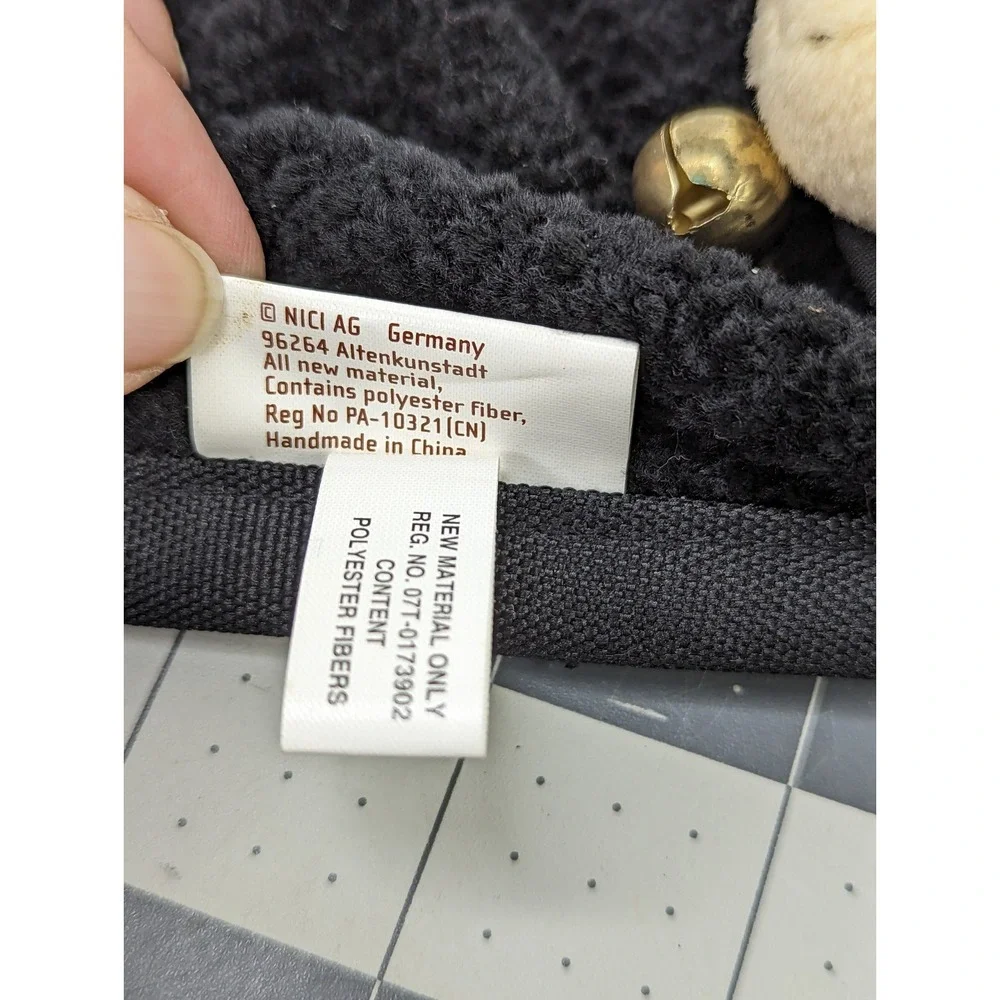 Enesco Nici Black Sheep‎ Plush Wallet Germany Lamb