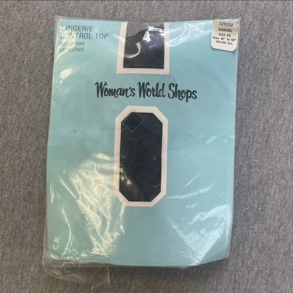 6 Pairs Queen Pantyhouse Womans World, Hanes, Berkshire, Fitting Image See Pics‎