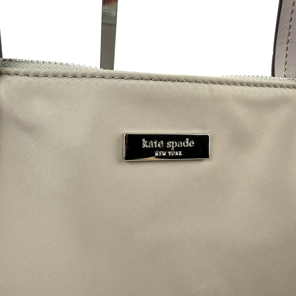Kate Spade Lida May Street‎ Handbag Taupe Gray Shoulder Bag Purse Brand New