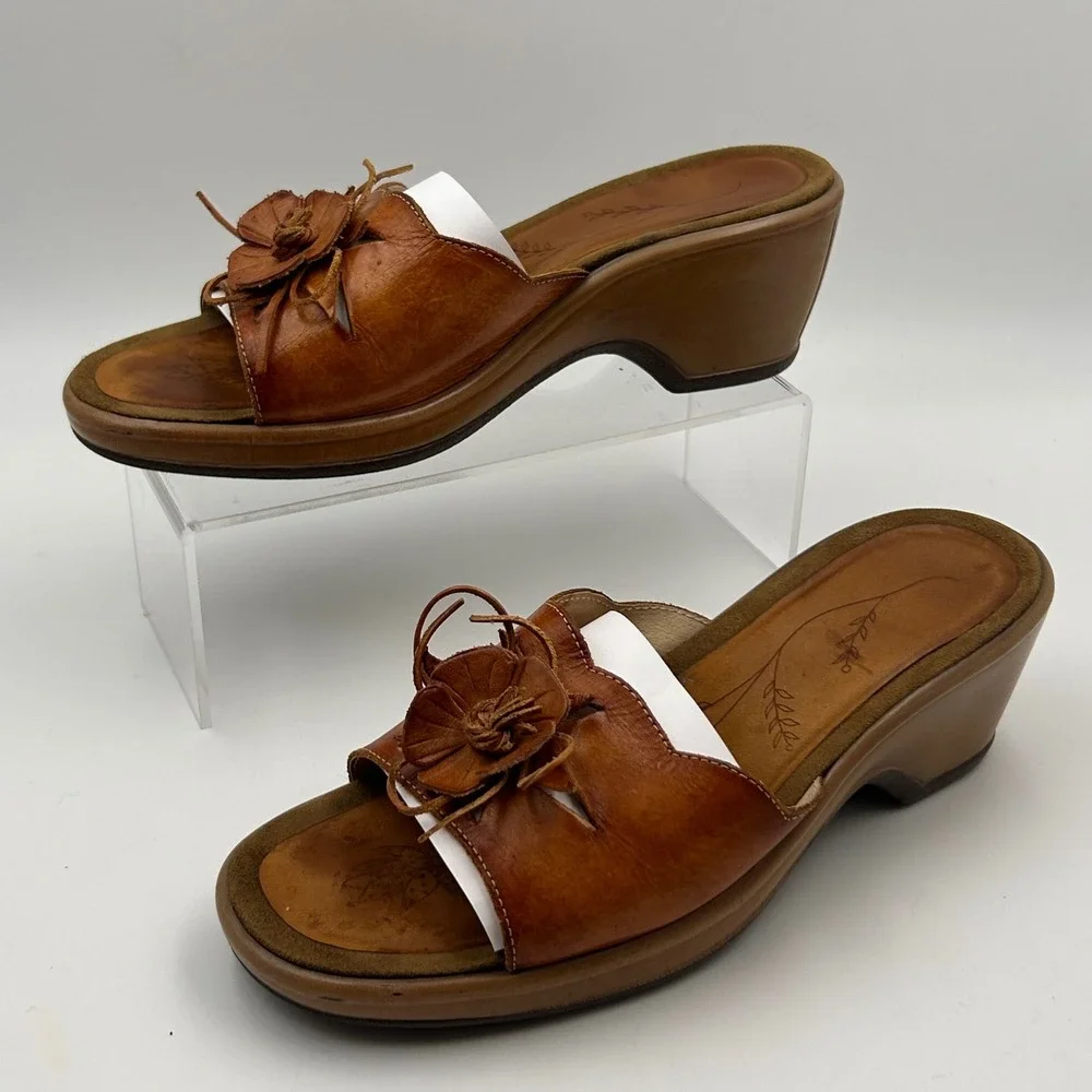 Dansko leather slide