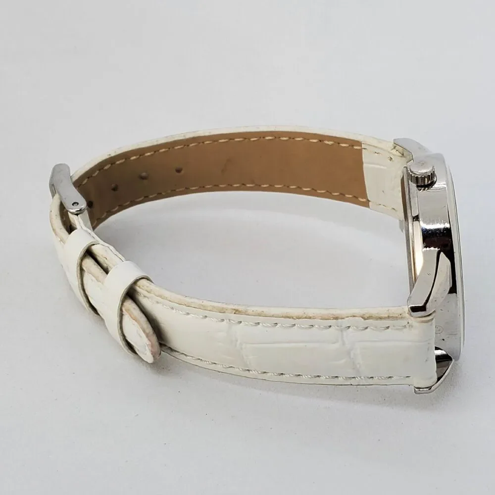 University of Wisconsin Badgers Women's Watch 34MM White Dial Bands‎ New Battery