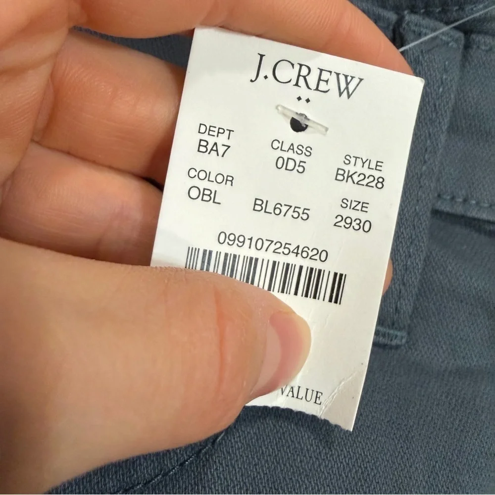J. Crew 91% cotton