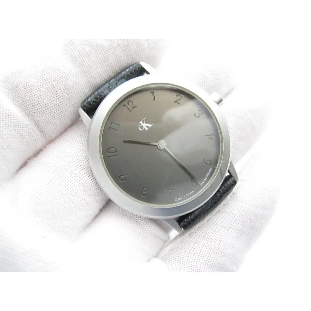Women Calvin Klein Swiss Quartz‎ WR Analog 36mm Dial Causal Round Watch (G222)