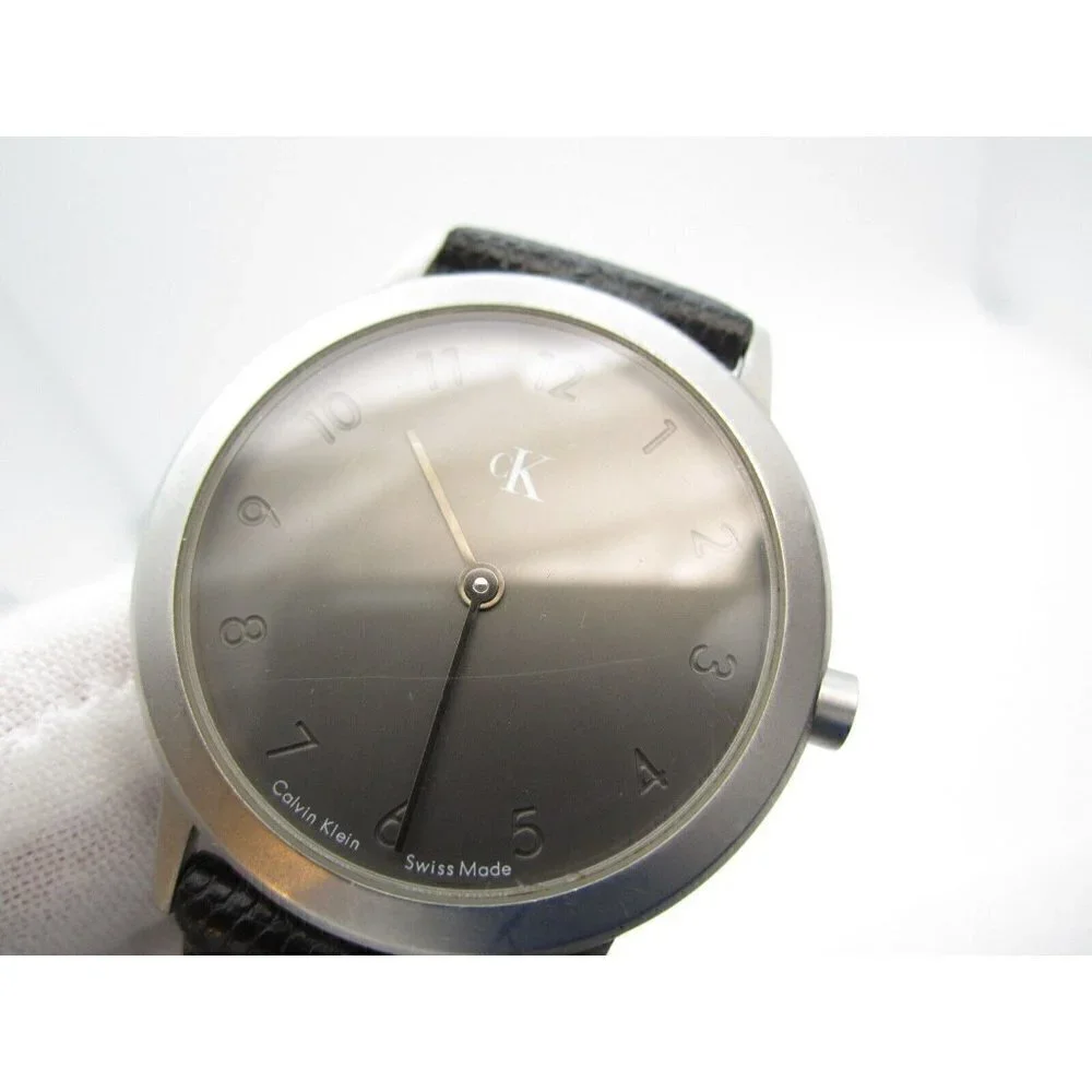 Women Calvin Klein Swiss Quartz‎ WR Analog 36mm Dial Causal Round Watch (G222)