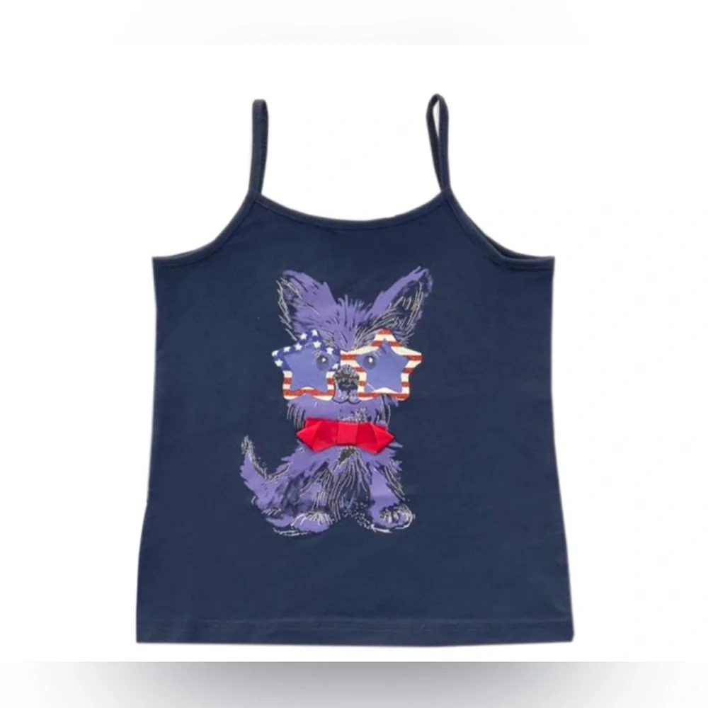 Gap Cute Dog Graphic Tank Top. NWT. Size 12/18 Months