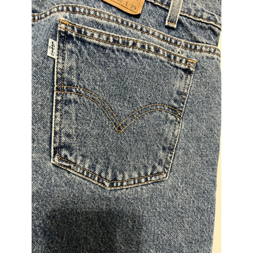 VTG 90s 1997 LEVIS LEVI’S USA‎ Mens 40 x 29 White Tan Jeans Denim Pants