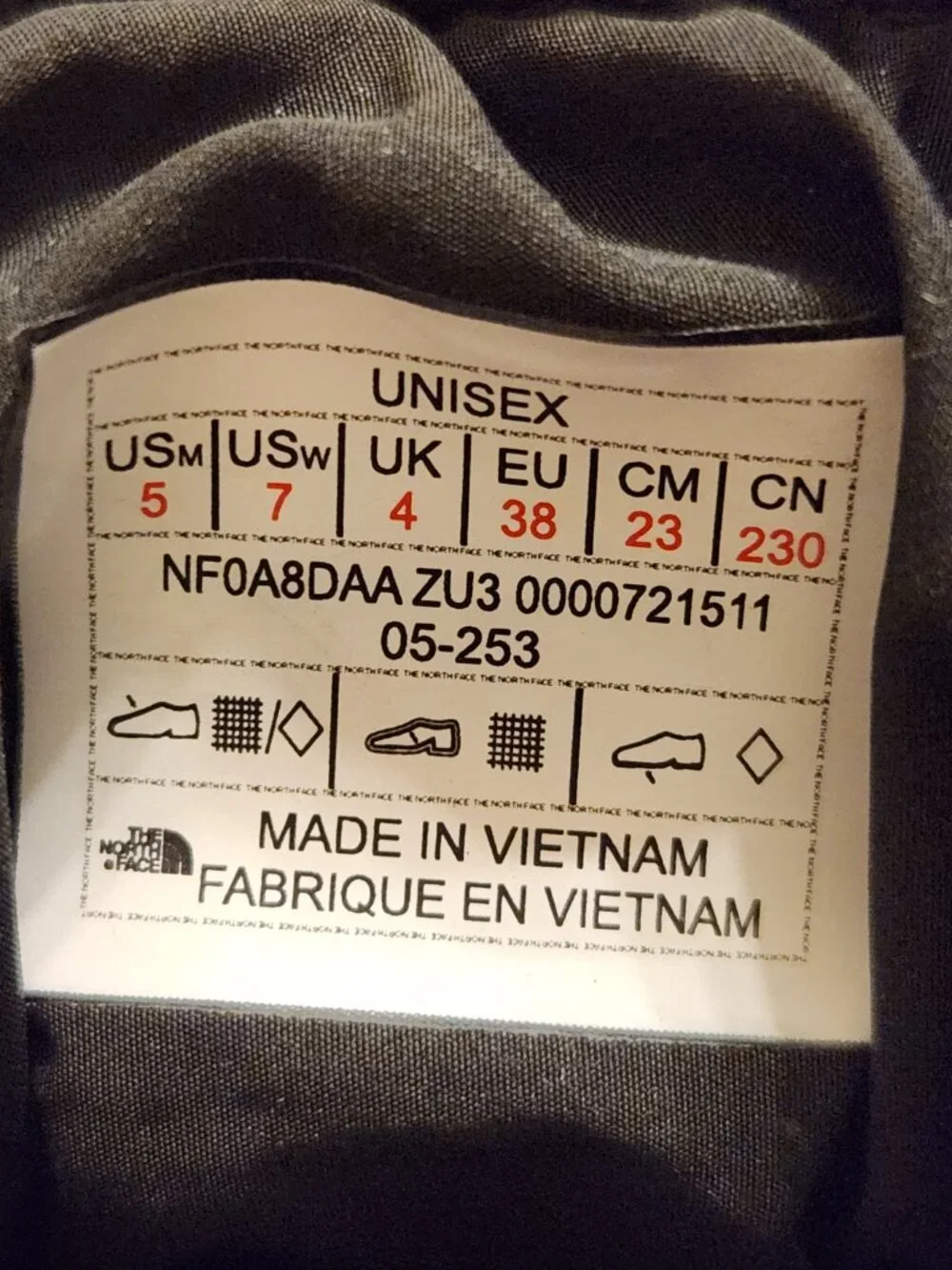 The North Face new no