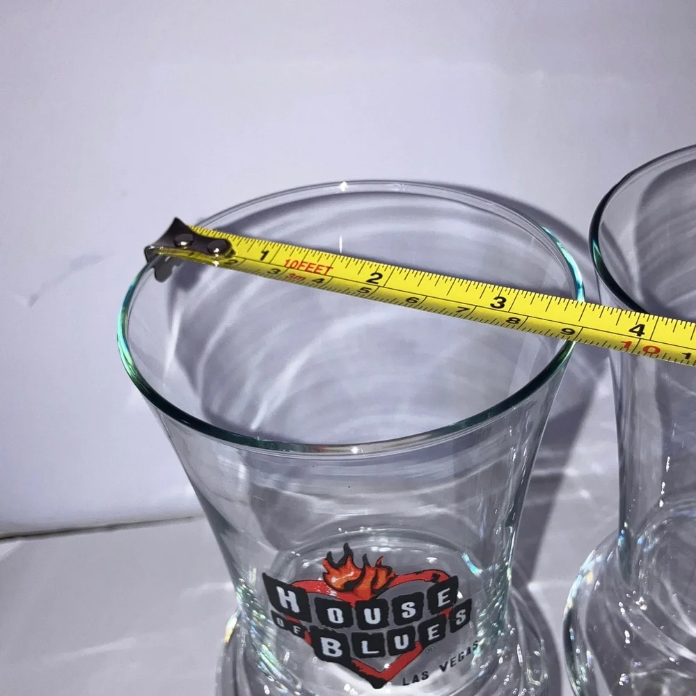 House of Blues‎ Set of 4 Assortment Coctail Beer Shot Glasses