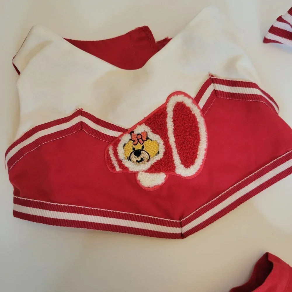 Build-A-Bear Cheerleader Outfit and Accessories