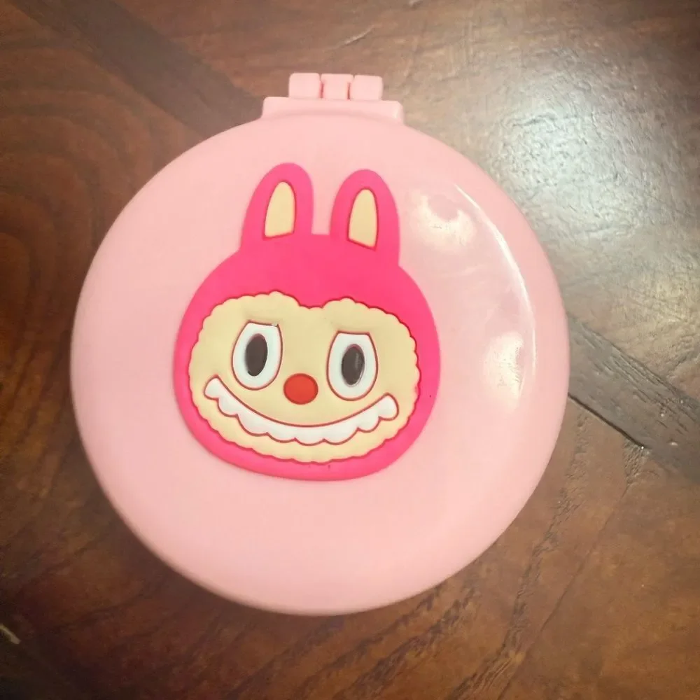 New labubu pink character  Compact Mirror / brush