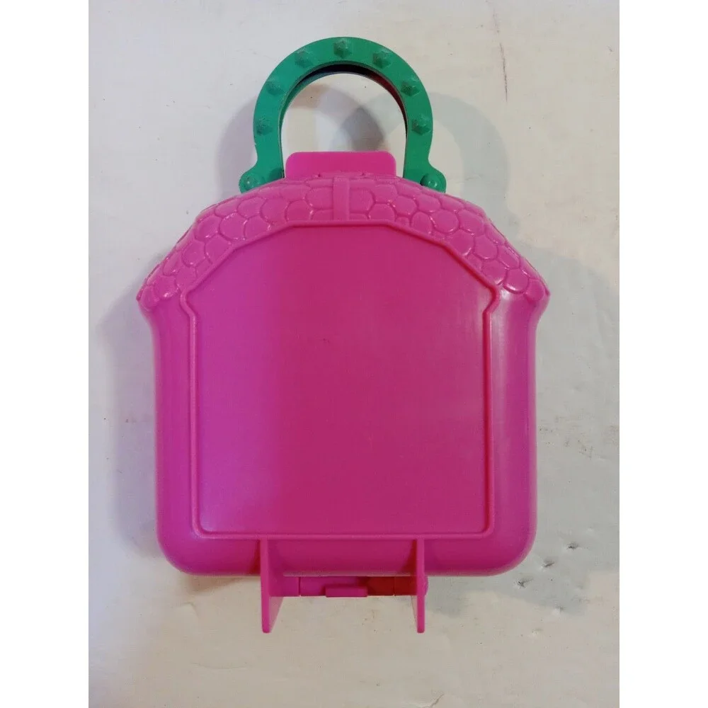 Vintage 1994 Happy Trails Club Horse Stable Polly Pocket Pony Compact Only