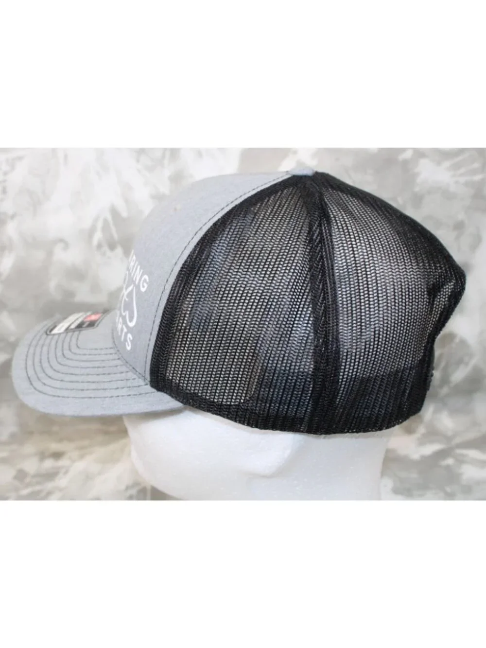 Richardson Caring Hearts‎ Hat Ball Cap Grey Snapback