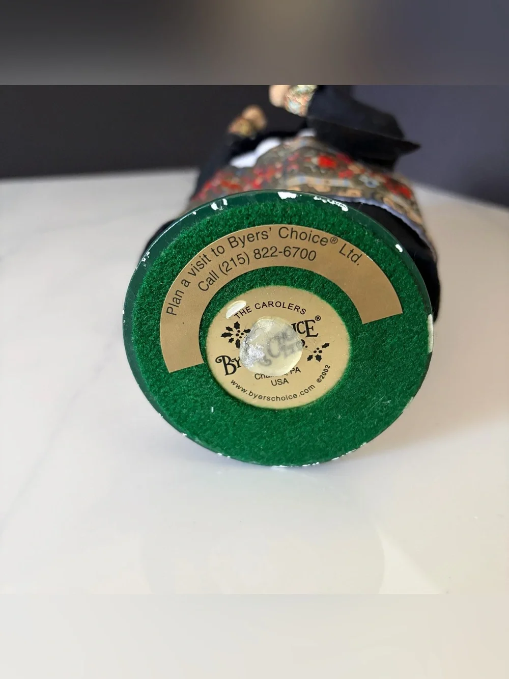 Byers Choice baboushka caroler