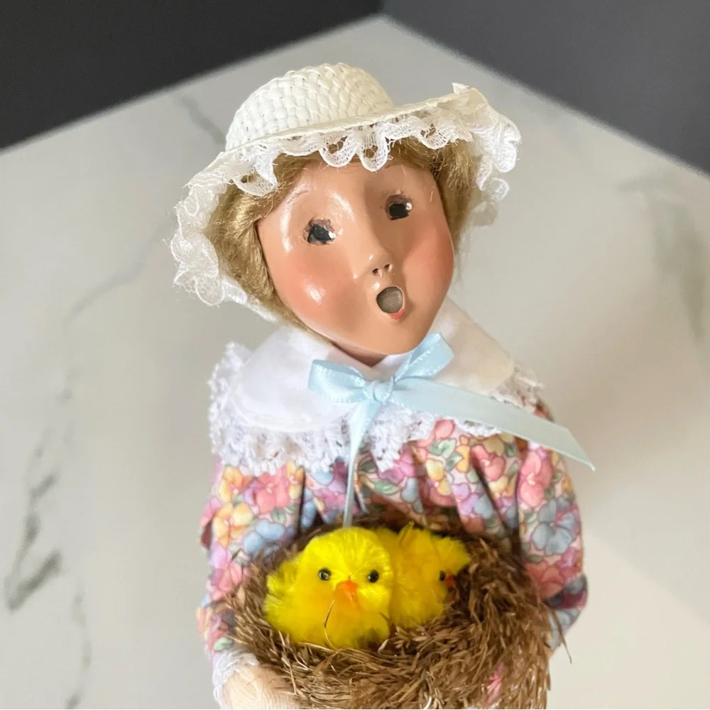 Byers Choice easter girl