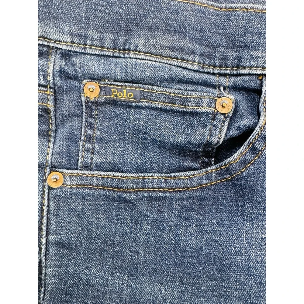 Polo‎ Ralph Lauren Jeans Mens 36x Tall Blue Denim Classic Straight Everyday