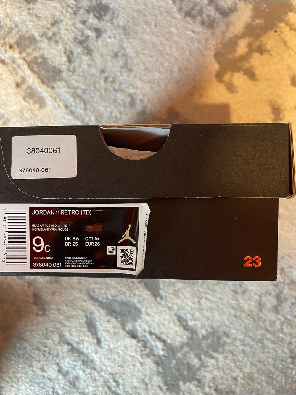 Jordan youth sneakers