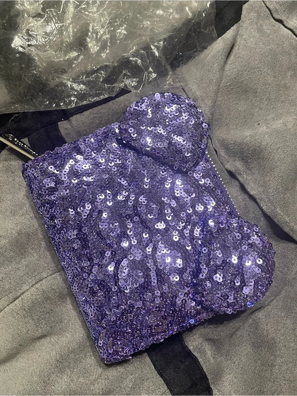 Loungefly shimmery purple