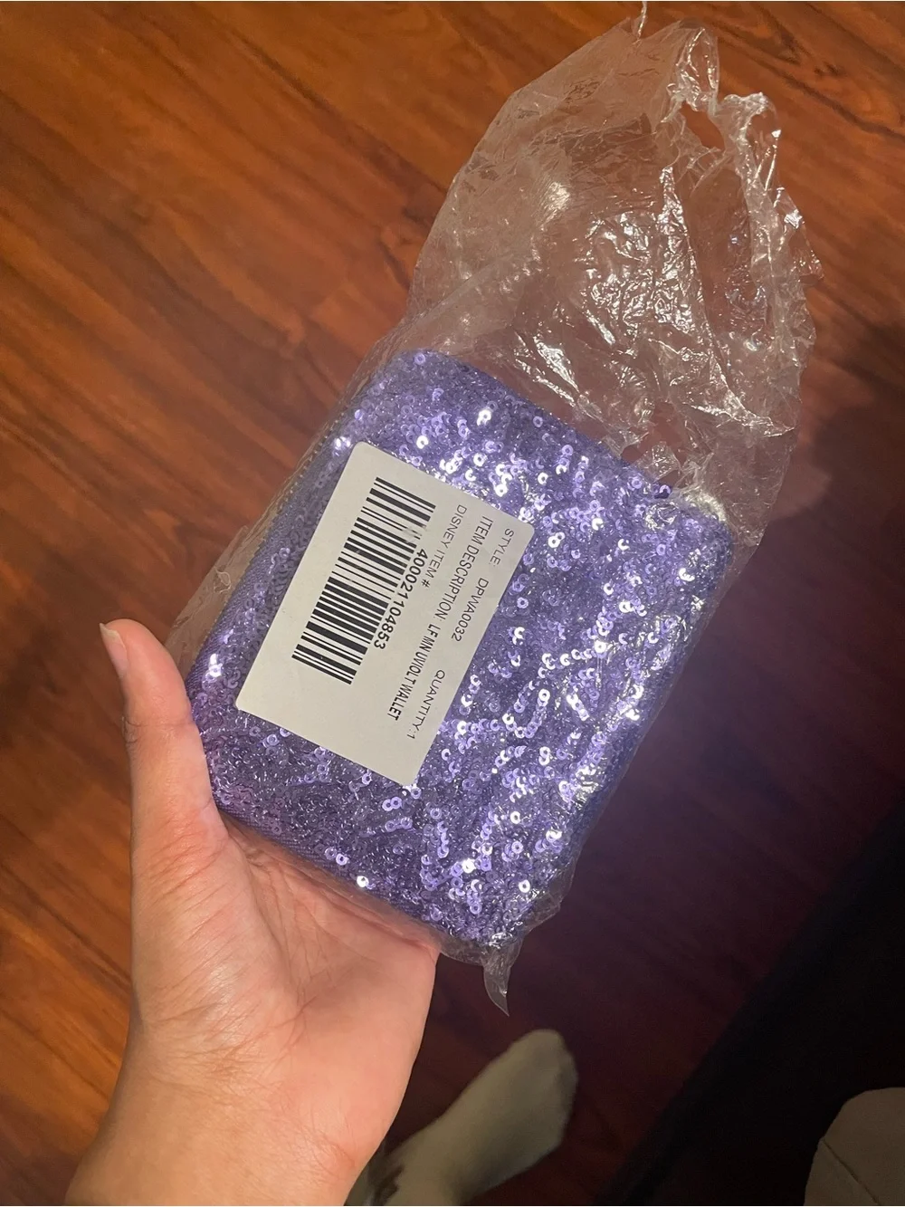 Loungefly shimmery purple