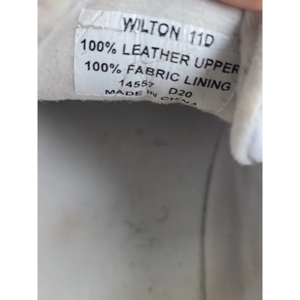 Men's POLO RALPH LAUREN Wilton Leather Trainers Men 11 D