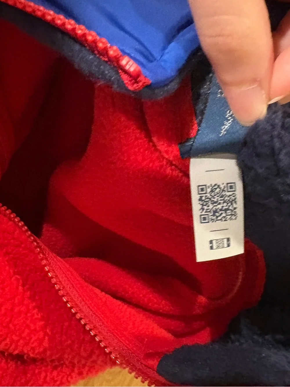 Polo Ralph Lauren tags removed