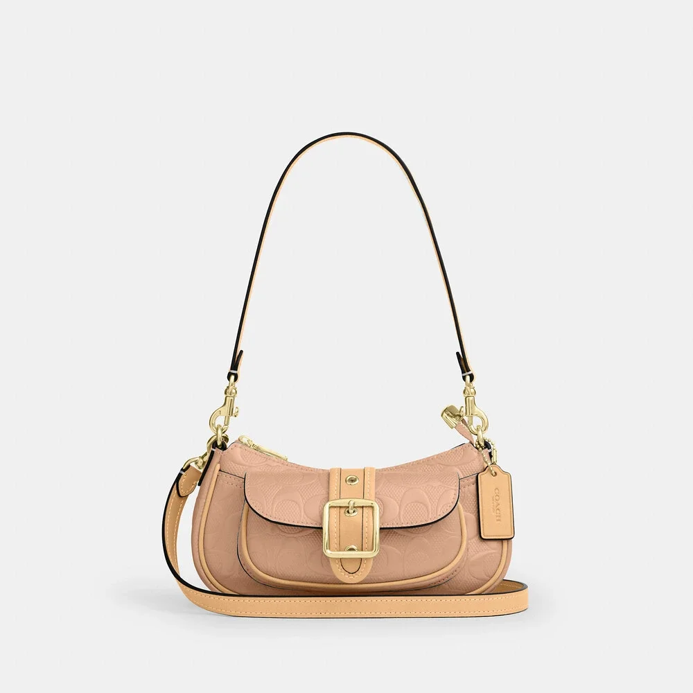 Coach  Ashton Mini Shoulder Bag In Signature Leather