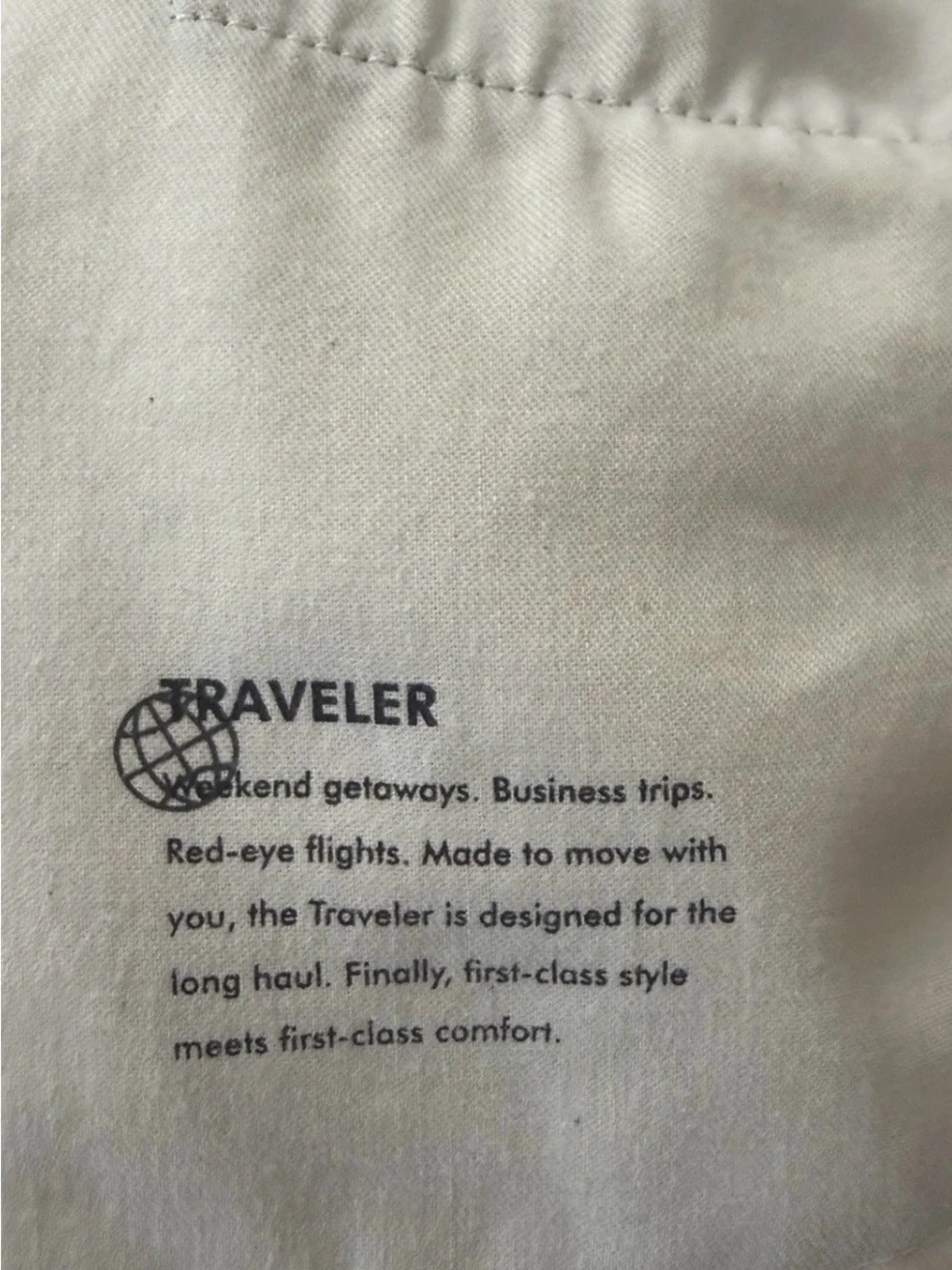 Men Banana Republic Skinny Traveler Pants Stone 32Wx32L