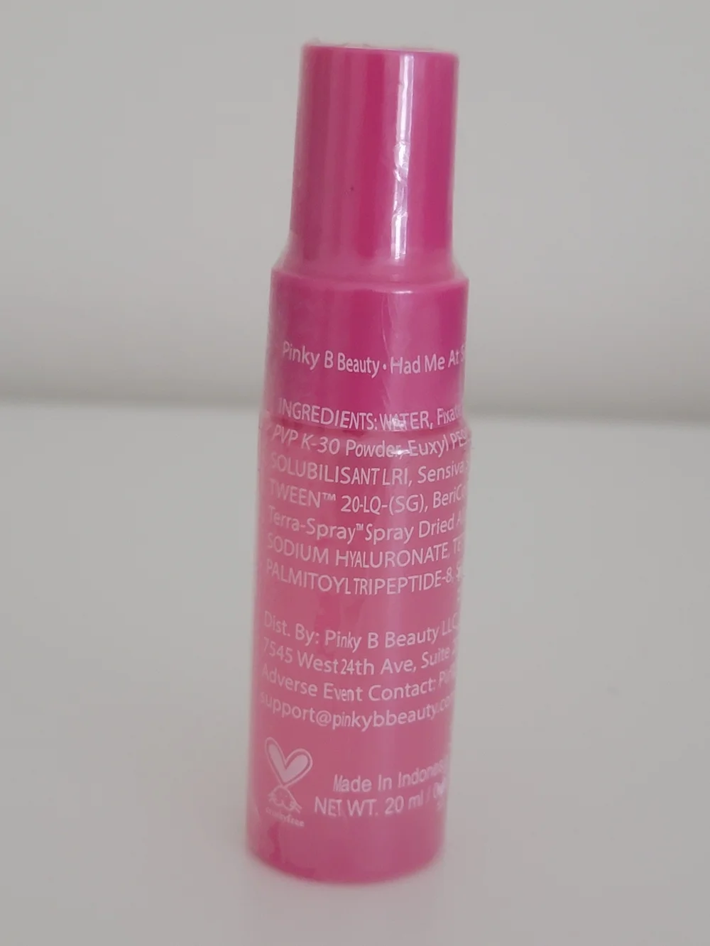 Pinky B Cosmetics lightweight primer