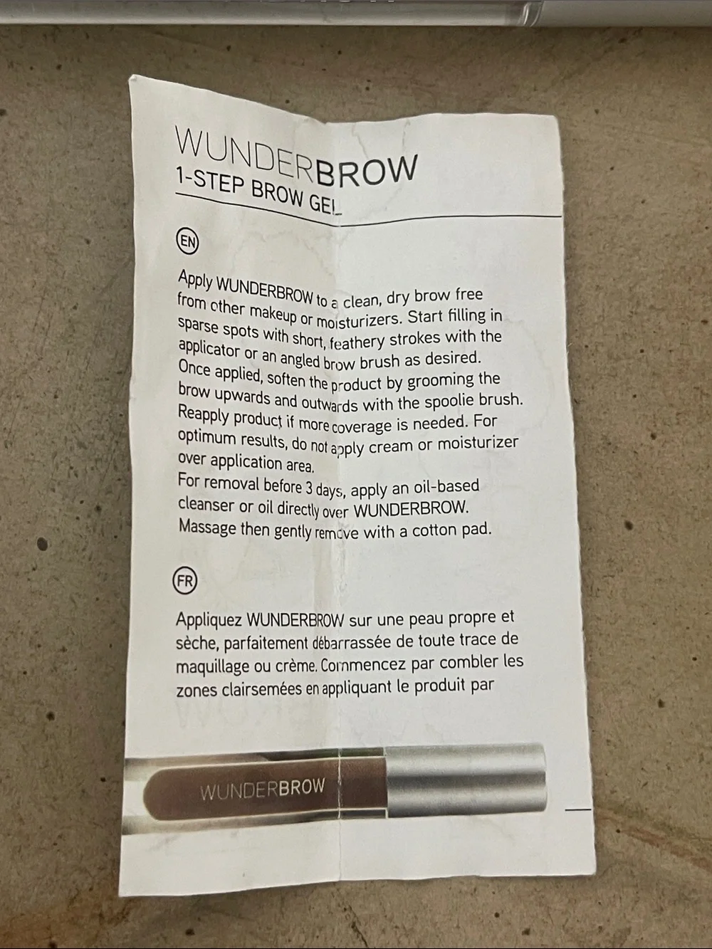 Wunderbrow delivers while tinted