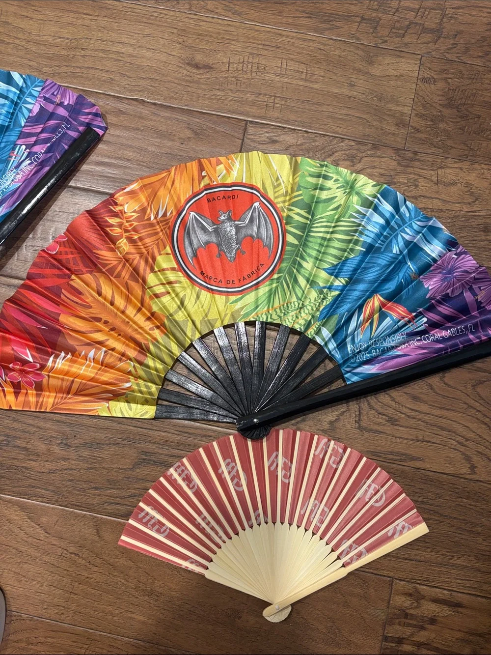 Bacardi branded folding