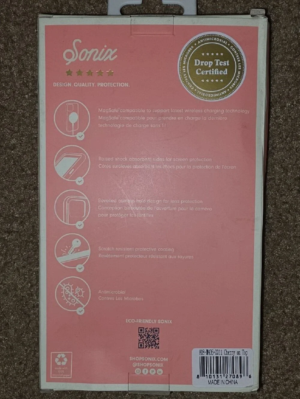 Sonix clear iphone