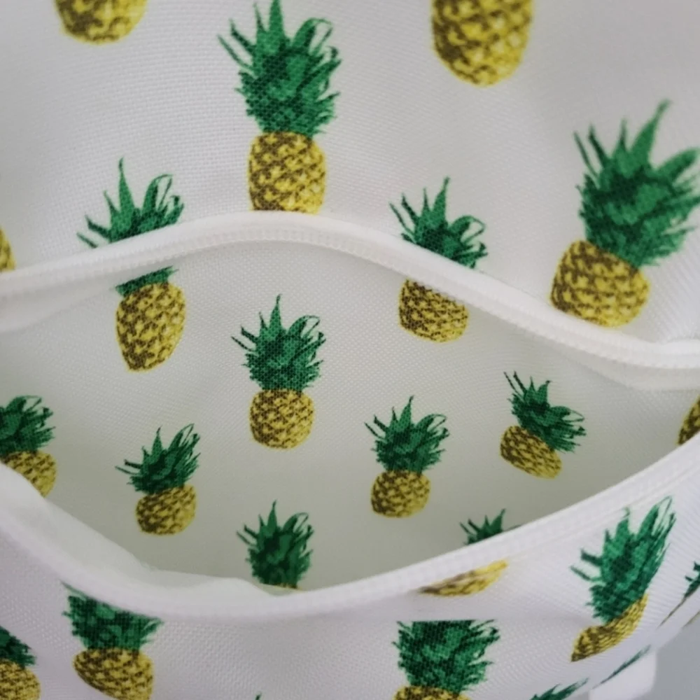 Trans by Jansport‎ Mini Small Pineapple Print Backpack White