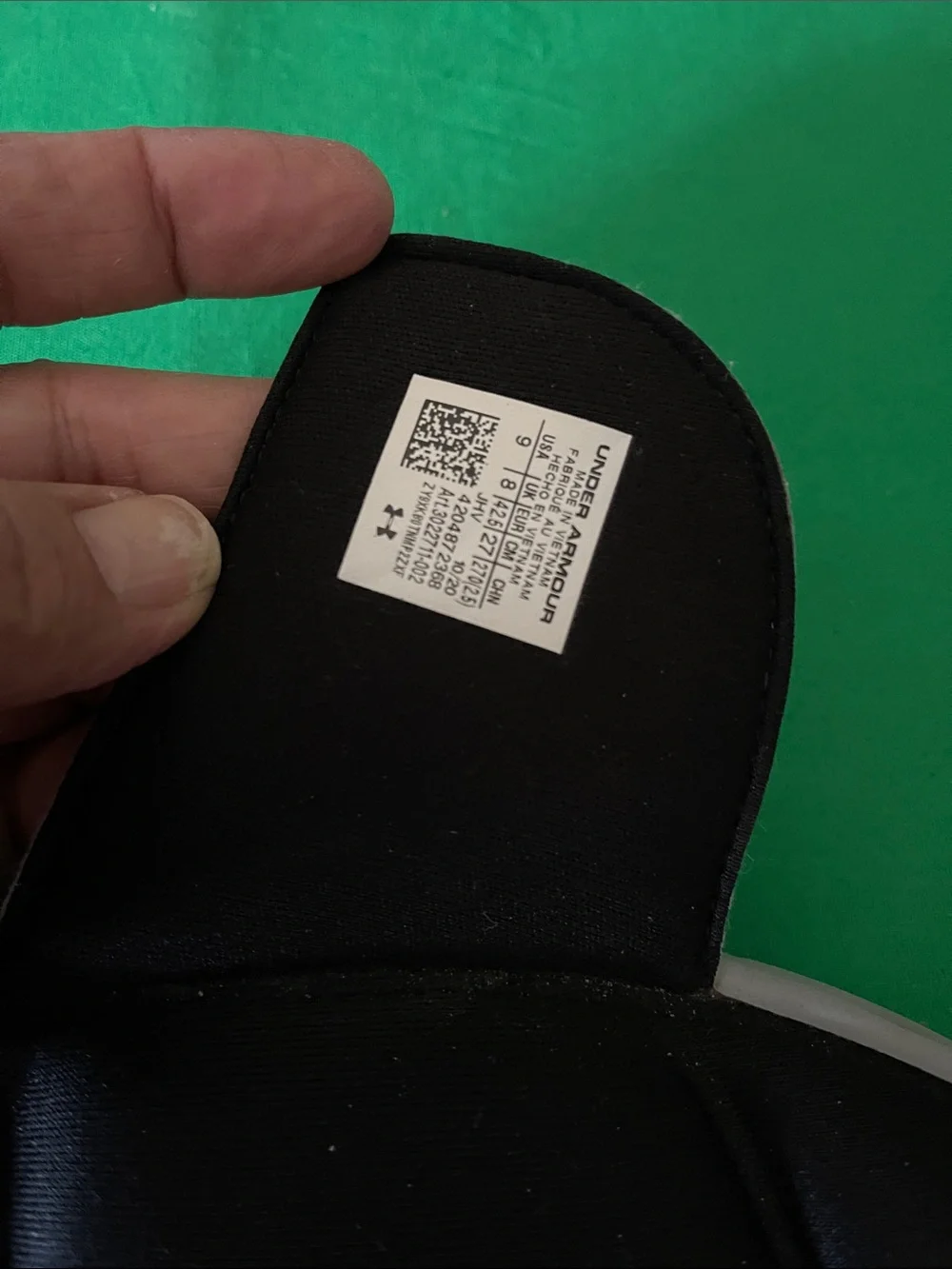 Under Armour youth slide