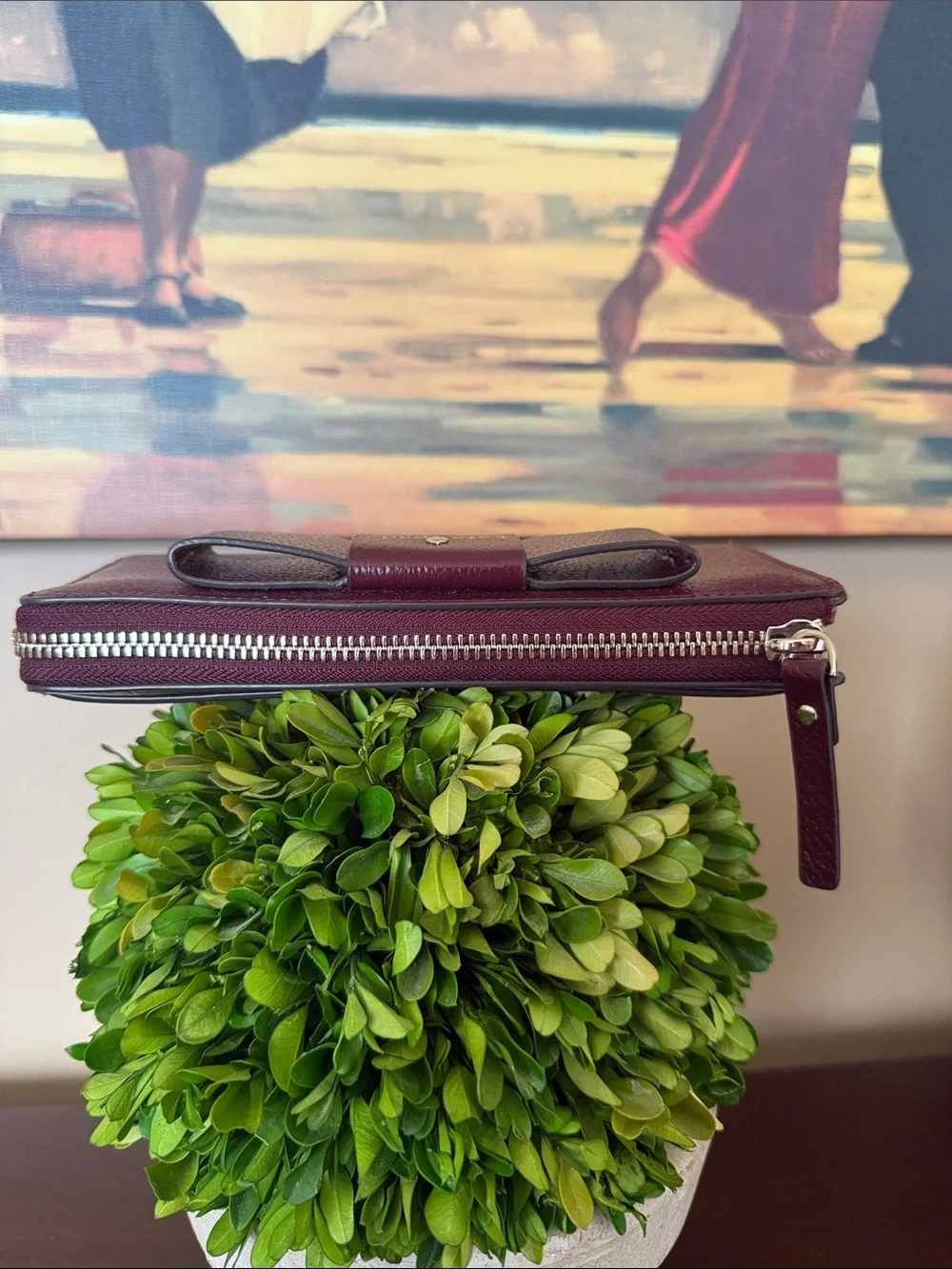 KATE SPADE ♠️ New York 🍒 CHERRYWOOD 🍒 NISHA MATTHEWS STREET WALLET 🌟EUC🌟