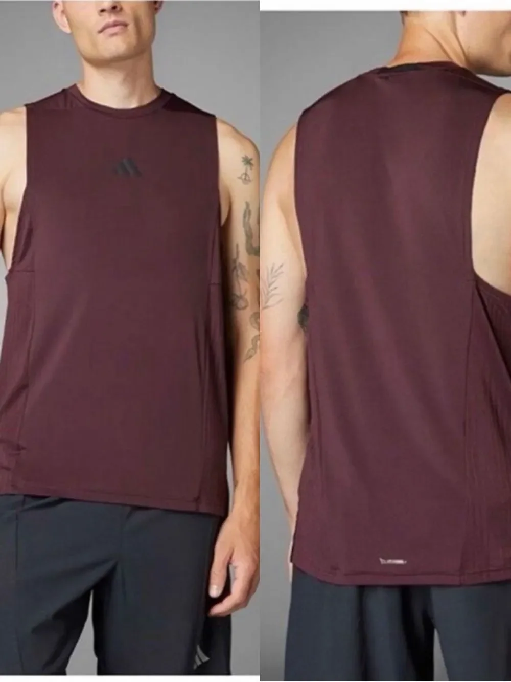 #631. Adidas Aurora Ruby Designed For Training Intensity Dri-FIT Tank