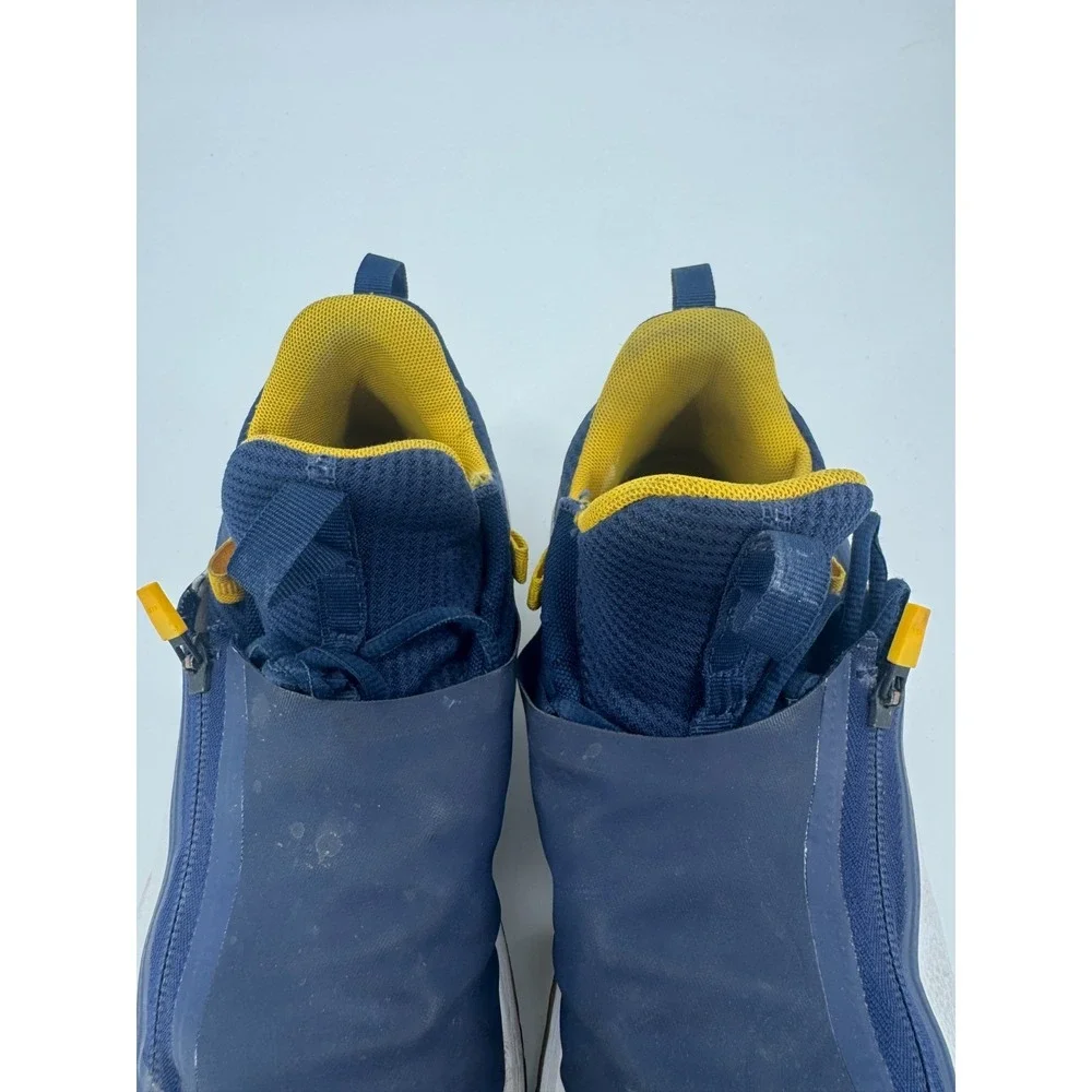 Air Jordan Jumpman Hustle AQ0397-401 Mens Sneaker 10.5 White Navy Michigan Shoes