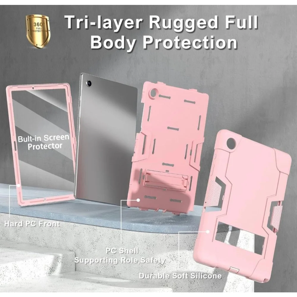 WESOROL Tablet Case, Pink,‎ 10.5 inch for Galaxy Tab A8