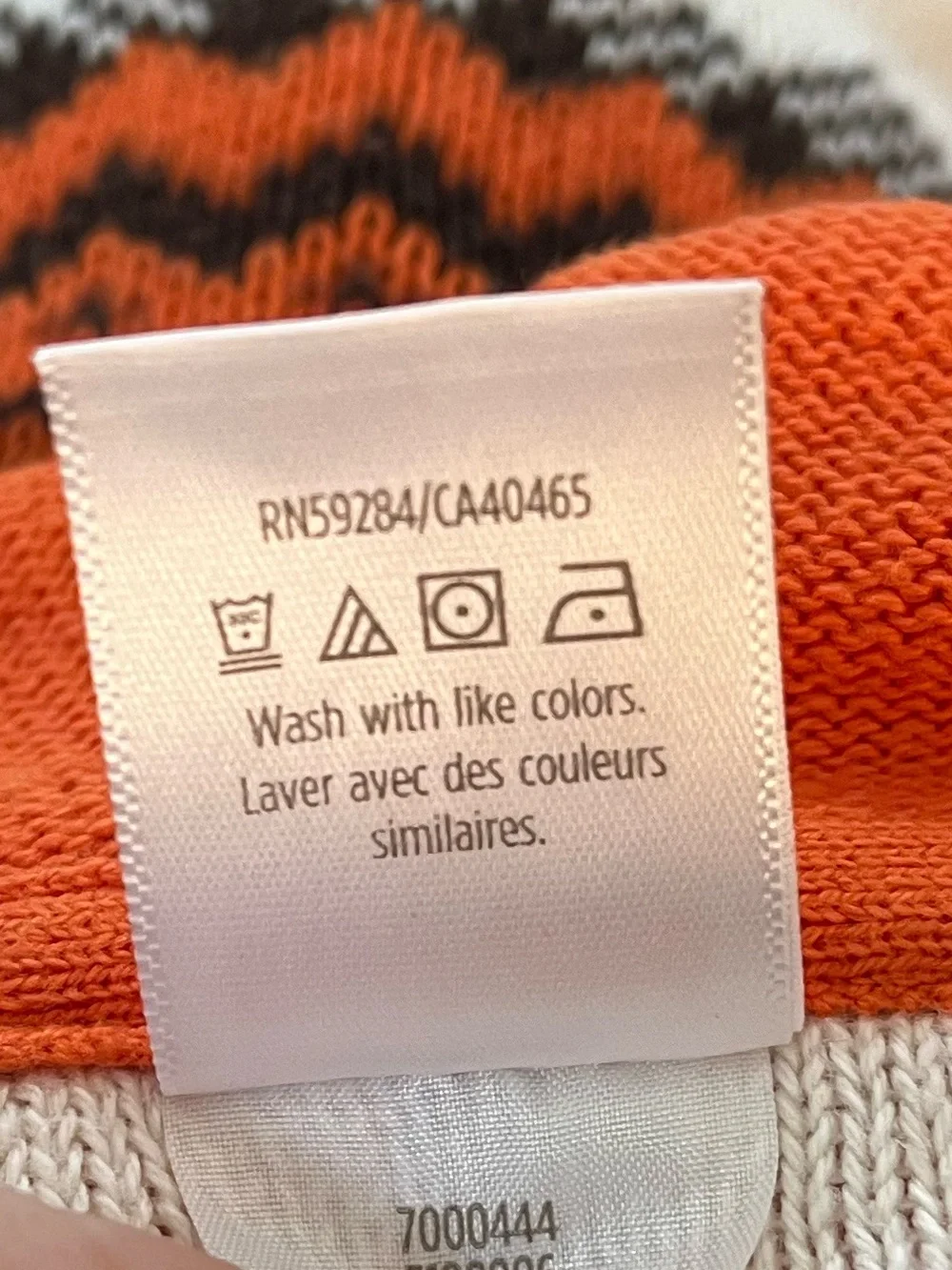 Gymboree Fair Isle Pumpkin Pattern Zip-Up Hooded Sweater - Orange Cream Kids 4T