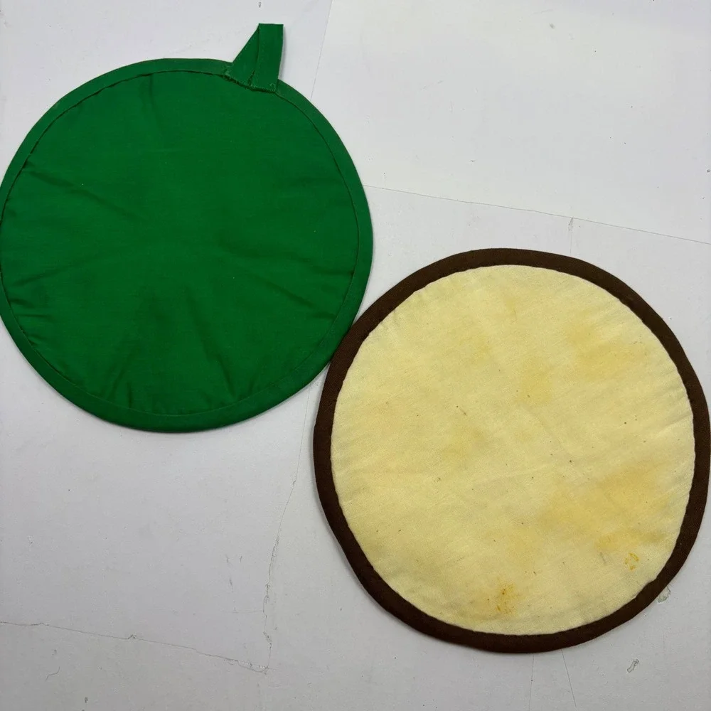 Handmade quilted pot