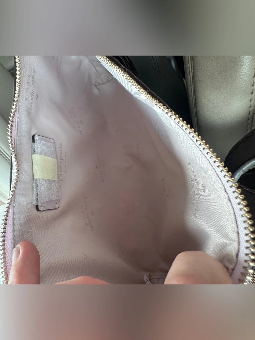 Kate Spade Sadie Saffiano Leather Lilac/Lavender Tassel Shoulder Bag - NWT!