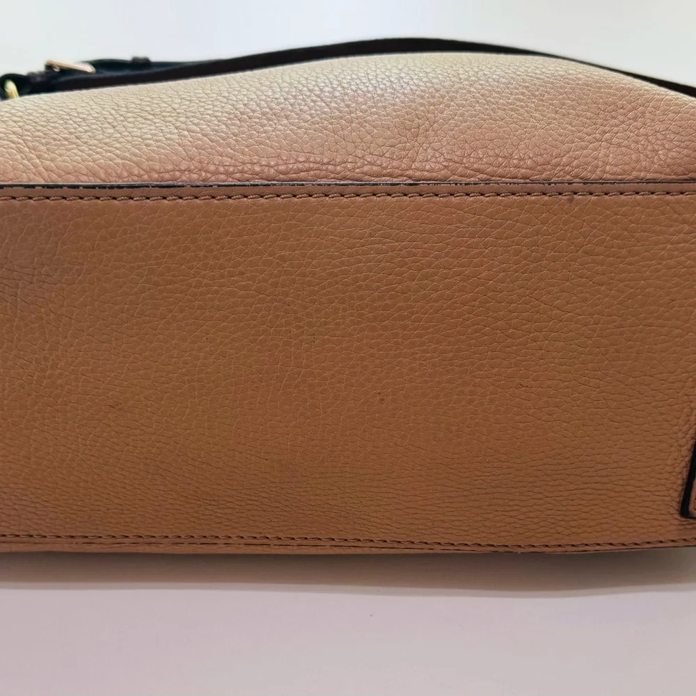 TORY BURCH SHOULDER BAG PEBBLE LEATHER