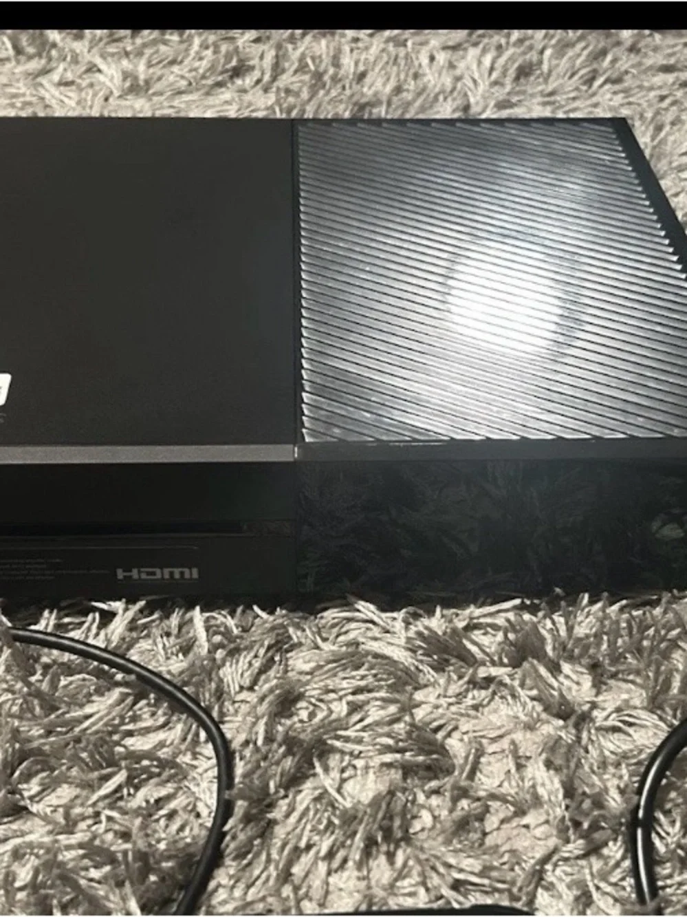 N/A black console