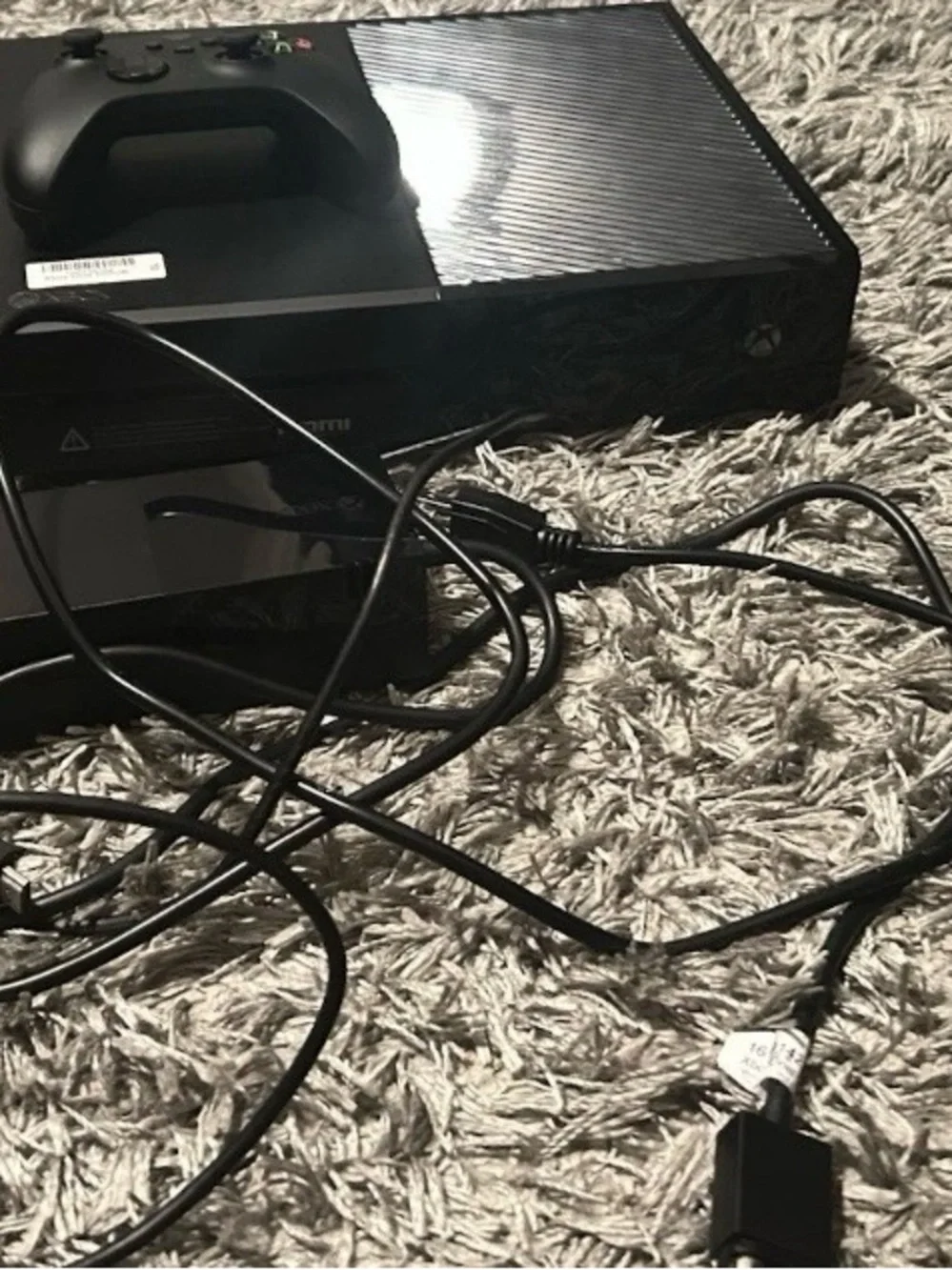 N/A black console