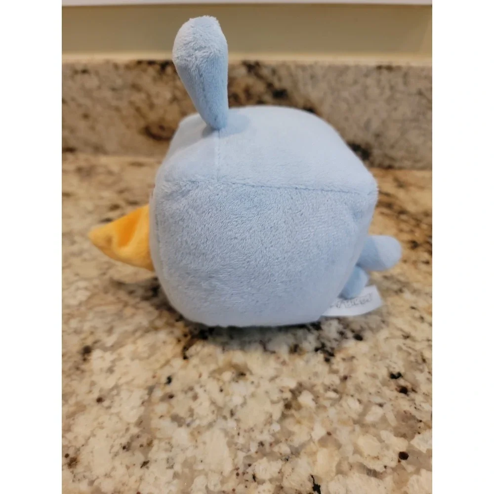 Angry Birds Space Plush Ice Cube Blue Square Bird Toy Stuffed Animal 6